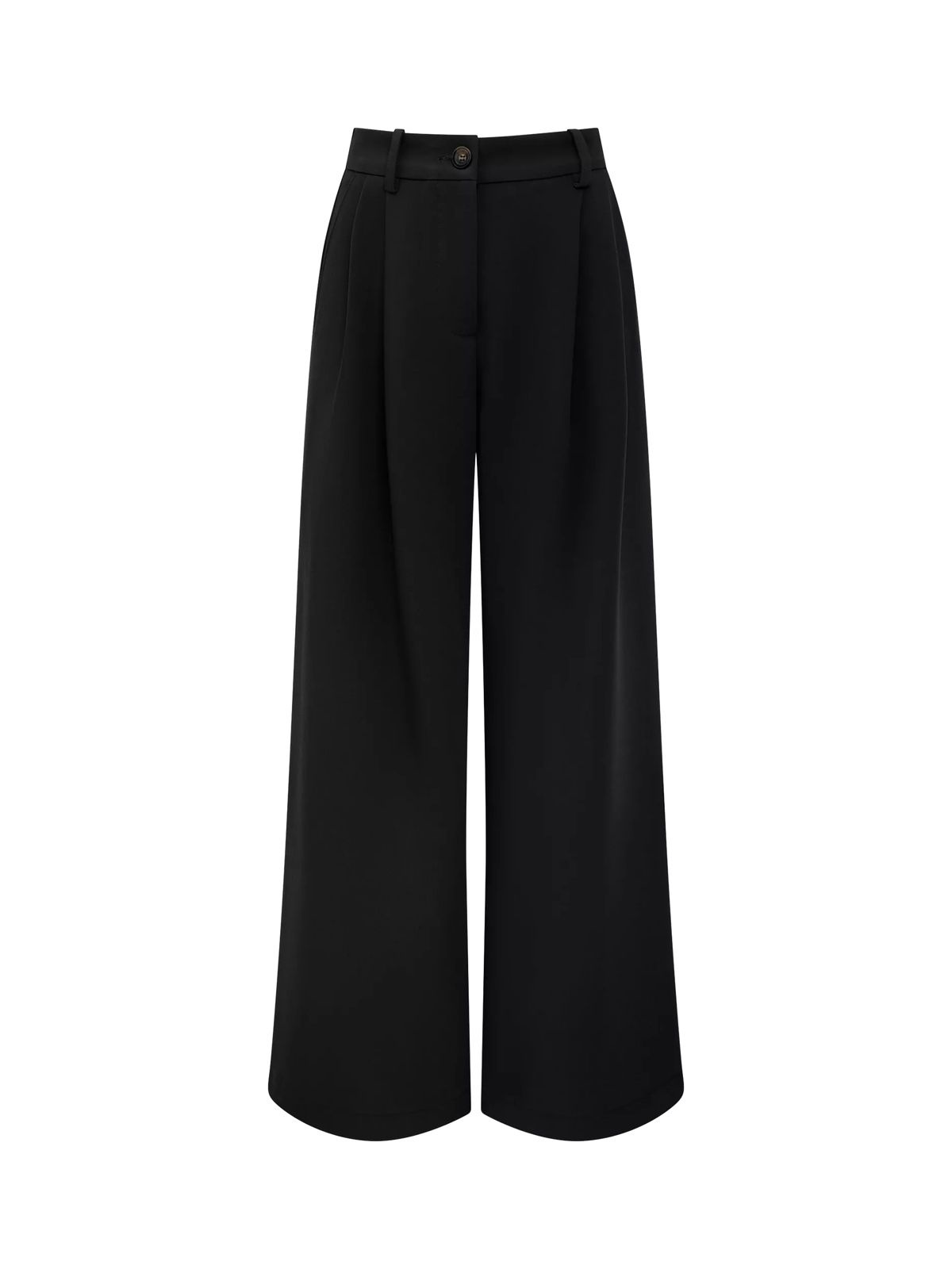 Pantalon Large Taille Haute
