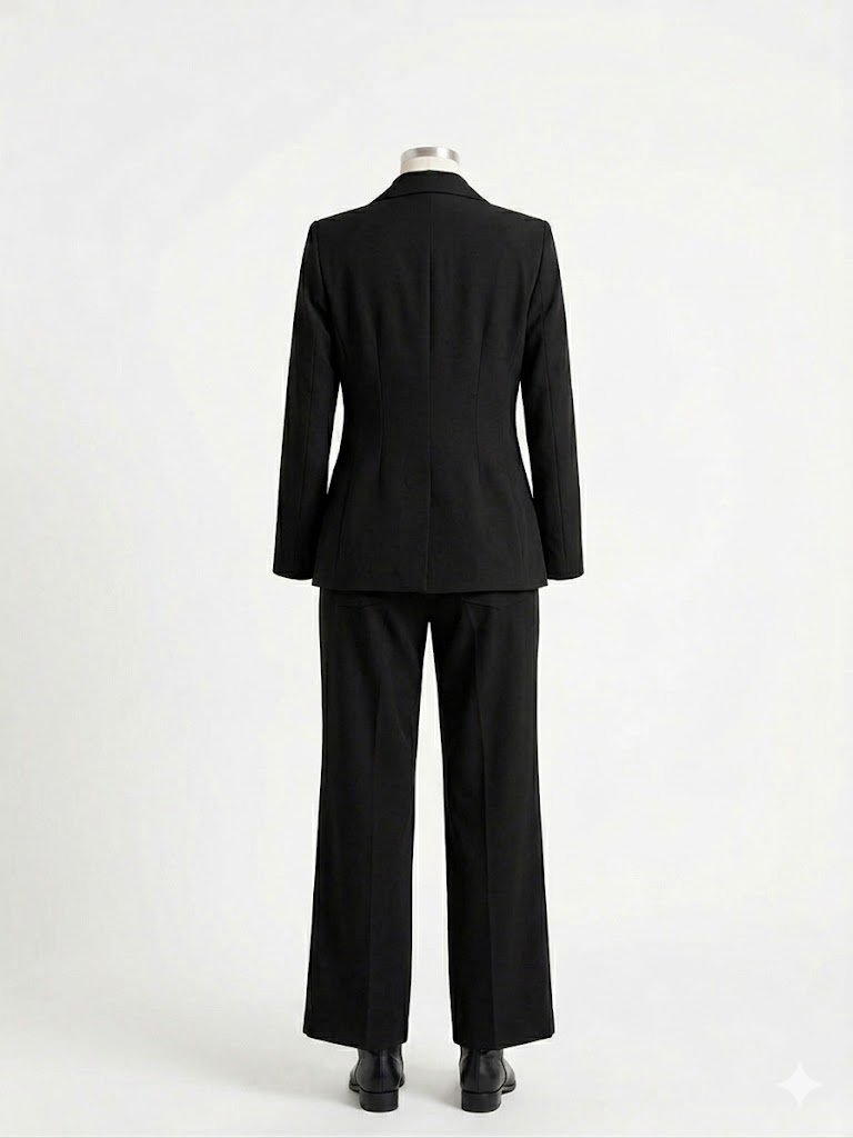costume élégant noir
