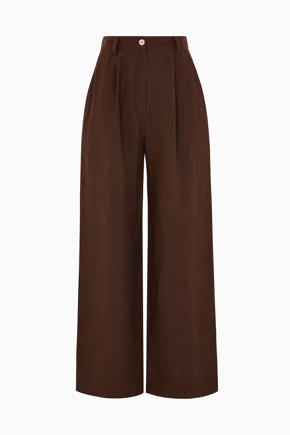 Pantalon Large Taille Haute