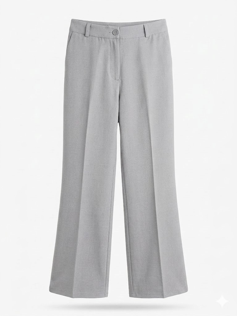 élégant costume gris clair