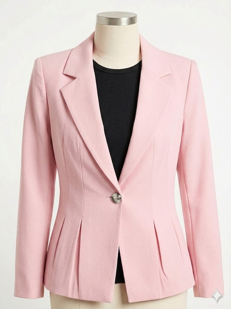 costume rose élégant
